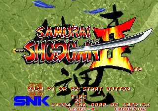 Samurai Shodown II + Shin Samurai Spirits - Haohmaru jigokuhen